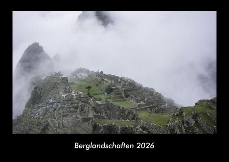 Tobias Becker: Berglandschaften 2026 Fotokalender DIN A3, Kalender