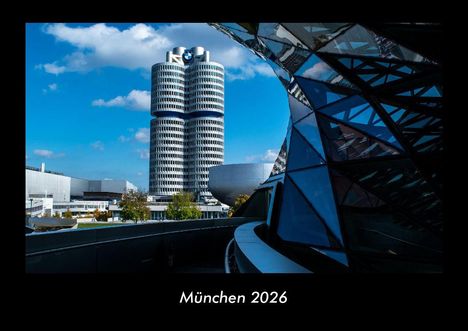 Tobias Becker: München 2026 Fotokalender DIN A3, Kalender