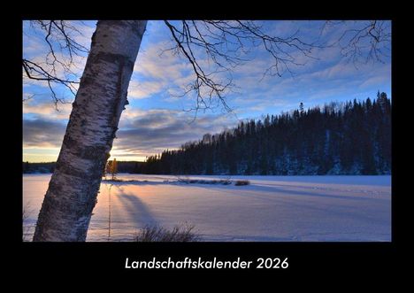 Tobias Becker: Landschaftskalender 2026 Fotokalender DIN A3, Kalender