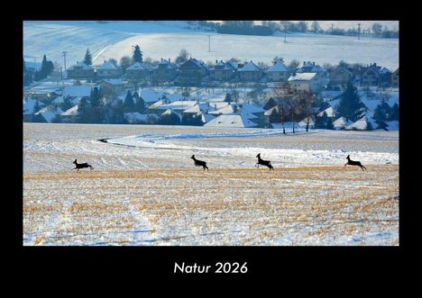 Tobias Becker: Natur 2026 Fotokalender DIN A3, Kalender