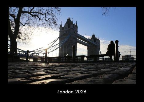 Tobias Becker: London 2026 Fotokalender DIN A3, Kalender