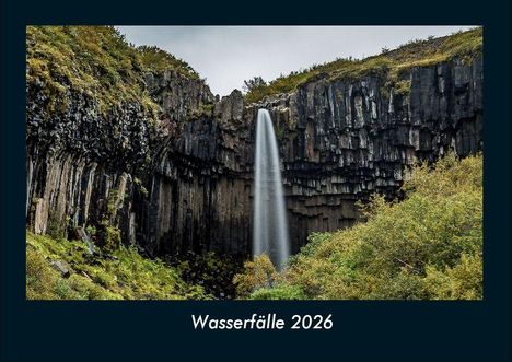 Tobias Becker: Wasserfälle 2026 Fotokalender DIN A4, Kalender