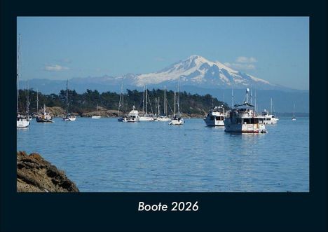 Tobias Becker: Boote 2026 Fotokalender DIN A4, Kalender