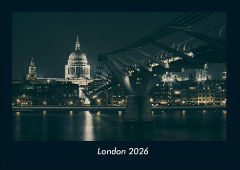 Tobias Becker: London 2026 Fotokalender DIN A4, Kalender