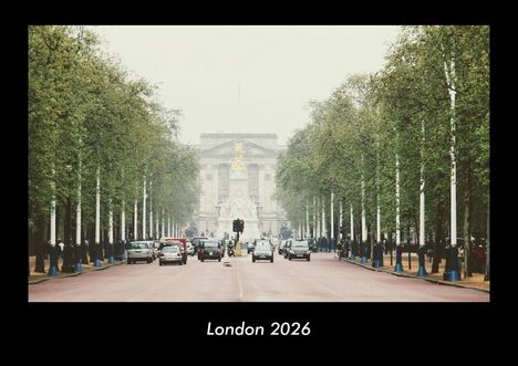 Tobias Becker: London 2026 Fotokalender DIN A3, Kalender