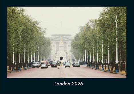 Tobias Becker: London 2026 Fotokalender DIN A4, Kalender