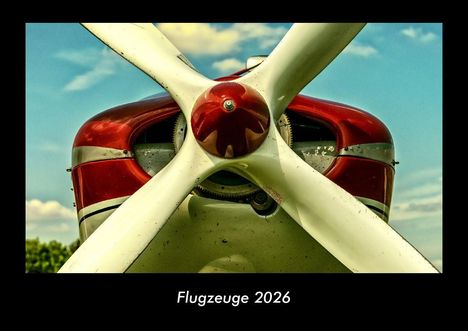 Tobias Becker: Flugzeuge 2026 Fotokalender DIN A3, Kalender