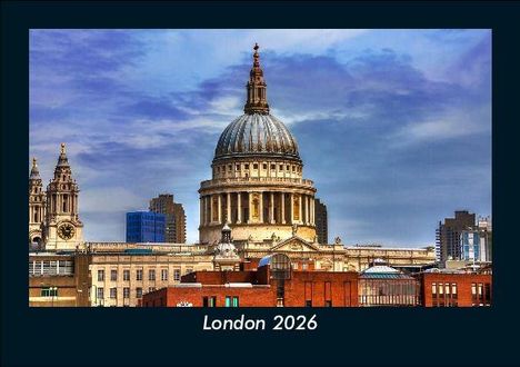 Tobias Becker: London 2026 Fotokalender DIN A5, Kalender
