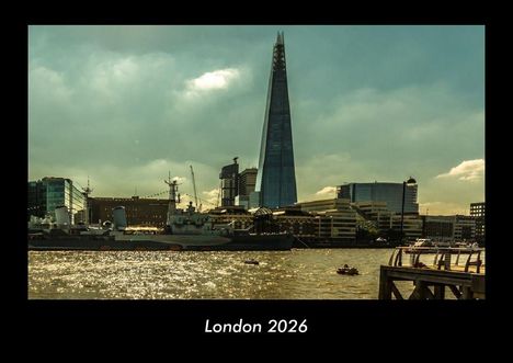 Tobias Becker: London 2026 Fotokalender DIN A3, Kalender
