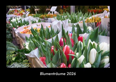 Tobias Becker: Blumenträume 2026 Fotokalender DIN A3, Kalender