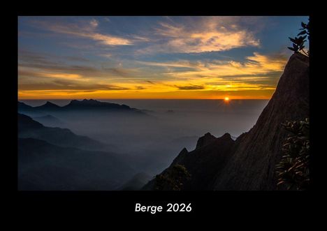 Tobias Becker: Berge 2026 Fotokalender DIN A3, Kalender