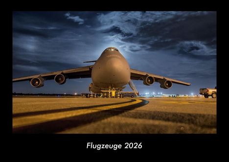 Tobias Becker: Flugzeuge 2026 Fotokalender DIN A3, Kalender