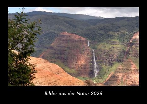 Tobias Becker: Bilder aus der Natur 2026 Fotokalender DIN A3, Kalender