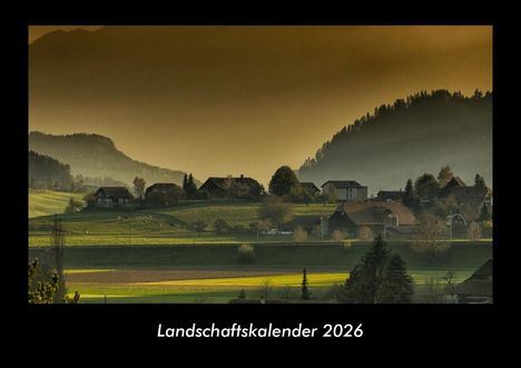 Tobias Becker: Landschaftskalender 2026 Fotokalender DIN A3, Kalender