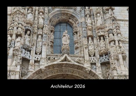 Tobias Becker: Architektur 2026 Fotokalender DIN A3, Kalender