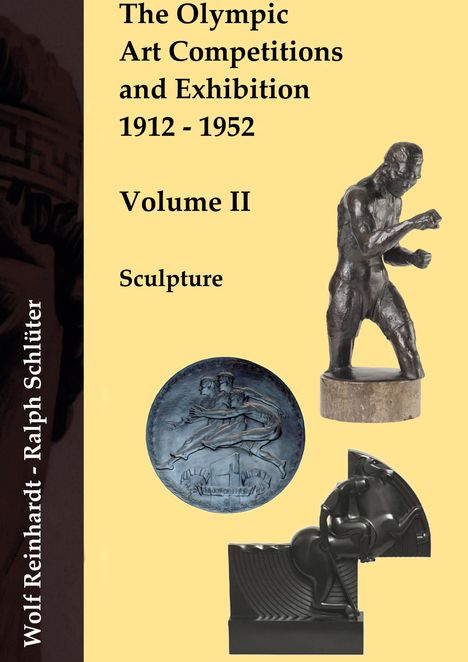 „The Olympic Art Competitions and Exhibition 1912-1952 Volume II Sculpture“; Skulpturen und Medaillon.