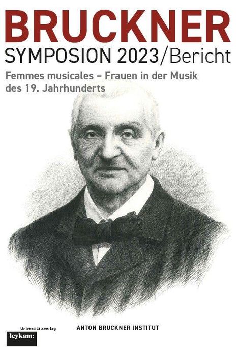 BRUCKNER SYMPOSION 2023/Bericht. Femmes musicales – Frauen in der Musik des 19. Jahrhunderts. Zeichnung eines Mannes.