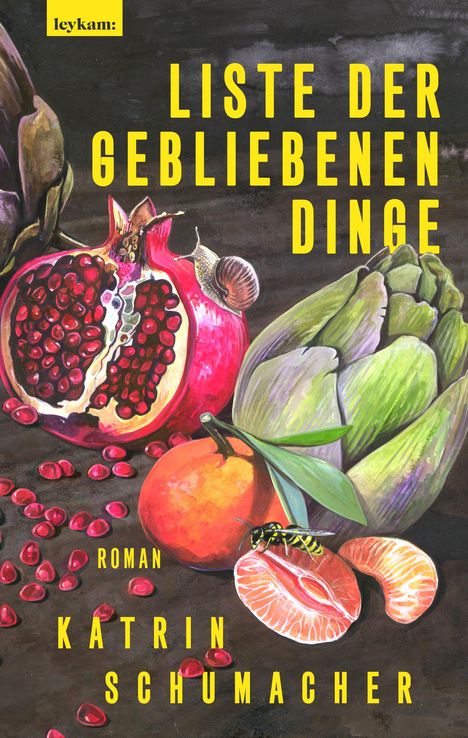 Katrin Schumacher: Liste der gebliebenen Dinge, Buch