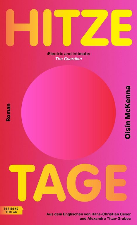 Oisín McKenna: Hitzetage, Buch