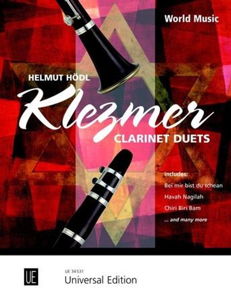 Diverse: Klezmer Clarinet Duets, Noten