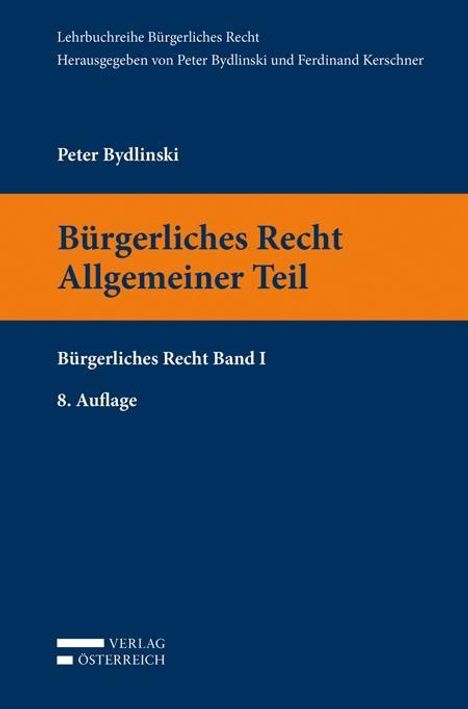 Peter Bydlinski: Bydlinski, P: Allgemeiner Teil, Buch