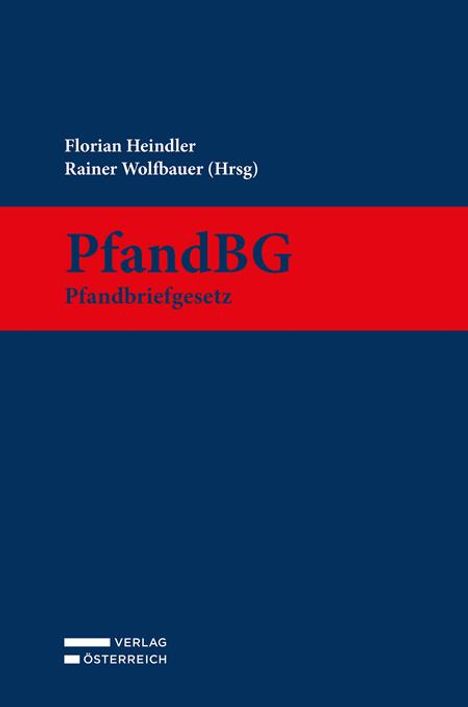 PfandBG - Pfandbriefgesetz, Buch