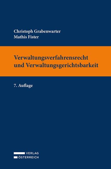 Christoph Grabenwarter: Verwaltungsverfahrensrecht und Verwaltungsgerichtsbarkeit, Buch