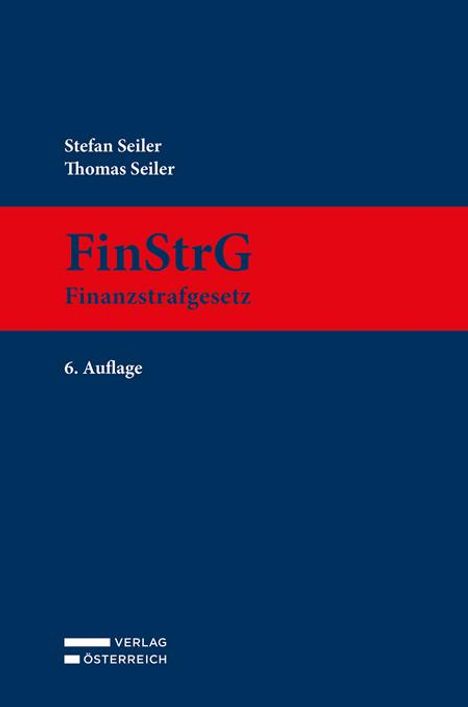 Stefan Seiler: FinStrG - Finanzstrafgesetz, Buch