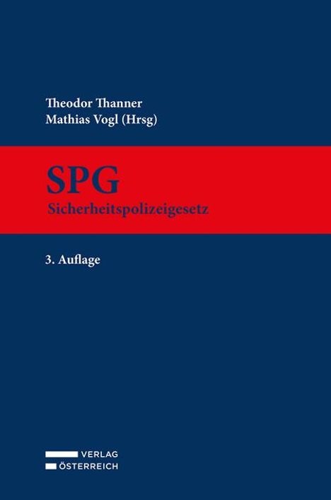 SPG - Sicherheitspolizeigesetz, Buch