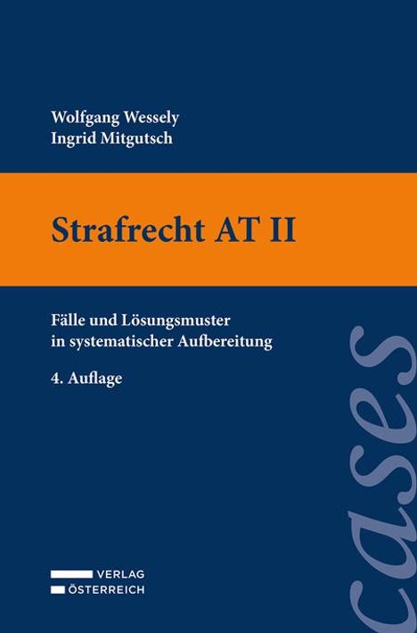 Wolfgang Wessely: Strafrecht AT II, Buch