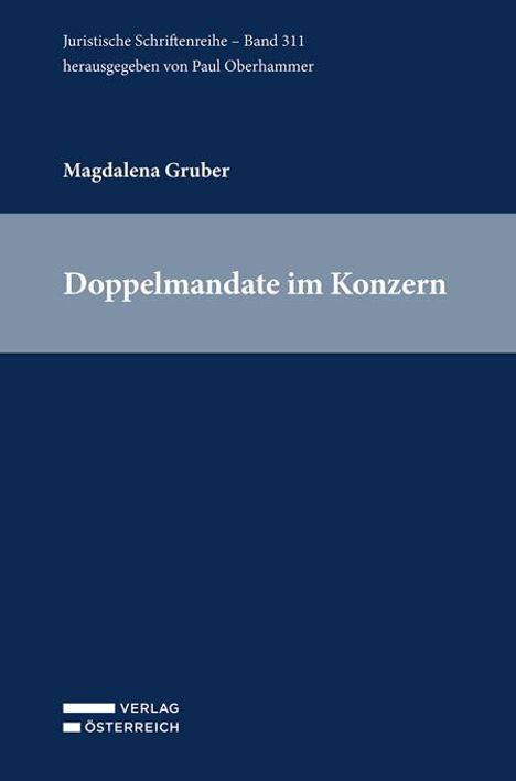 Magdalena Gruber: Doppelmandate im Konzern, Buch
