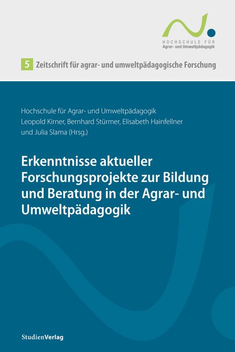 Zeitschrift für agrar- und umweltpädagogische Forschung 5, Buch