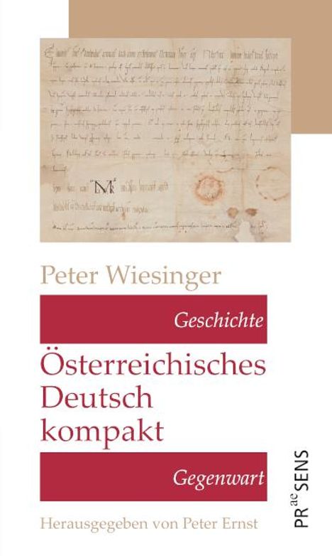 Peter Wiesinger: Österreichisches Deutsch kompakt, Buch