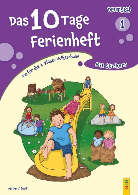 Verena Müller: Das 10 Tage Ferienheft Deutsch 1, Buch