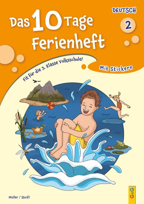 Verena Müller: Das 10 Tage Ferienheft Deutsch 2, Buch