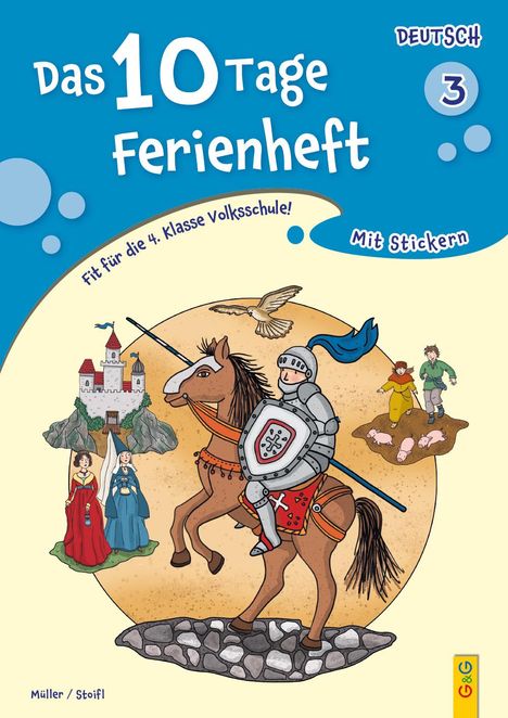 Verena Müller: Das 10 Tage Ferienheft Deutsch 3, Buch