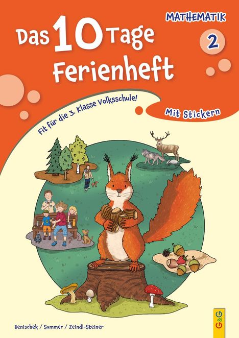 Isabella Benischek: Das 10 Tage Ferienheft Mathematik 2, Buch