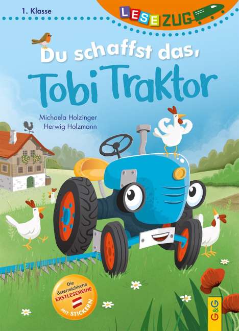 Michaela Holzinger: LESEZUG/1. Klasse: Du schaffst das, Tobi Traktor!, Buch