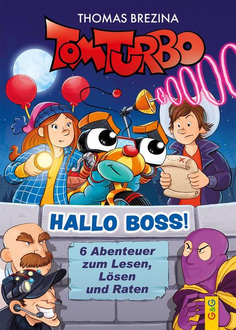 Thomas Brezina: Tom Turbo - Hallo Boss!, Buch