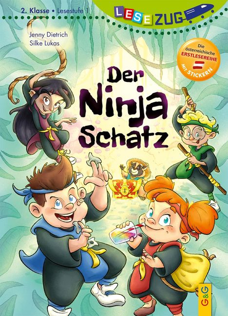 Jenny Dietrich: LESEZUG/2. Klasse - Lesestufe 1: Der Ninja-Schatz, Buch