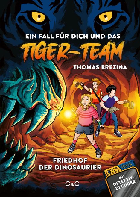 Thomas Brezina: Tiger-Team - Friedhof der Dinosaurier, Buch