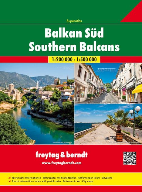 Balkan Süd 1 : 200 000 / 1 : 500 000, Karten