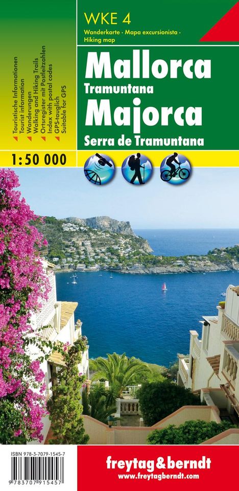 Mallorca - Tramuntana, Karten