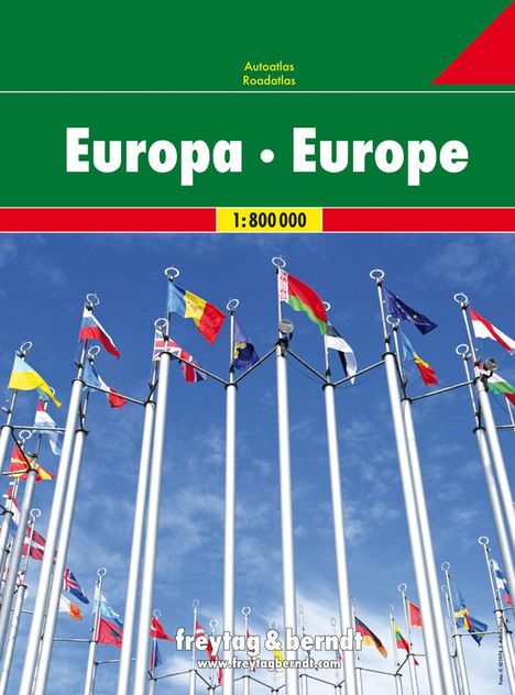 Europa Autoatlas 1:800.000, Buch