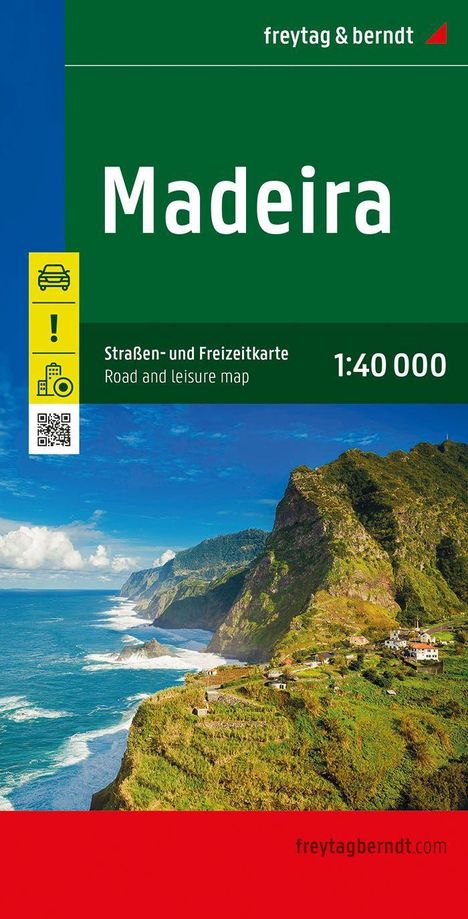 Madeira, Straßen- und Freizeitkarte 1:40.000, Karten