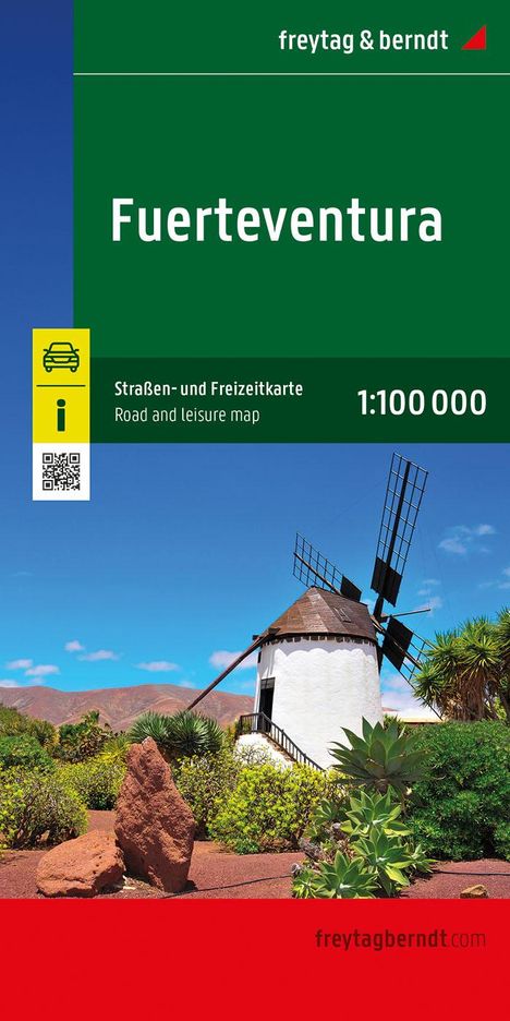 Fuerteventura, Straßen- und Freizeitkarte 1:100.000, freytag &amp; berndt, Karten