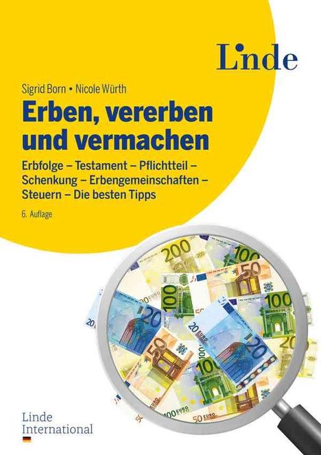 Nicole Würth: Erben, vererben und vermachen, Buch