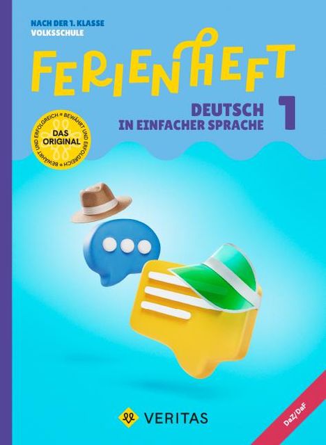 Maha Kasem: Ferienheft Deutsch in einfacher Sprache. 1. Klasse Volksschule - Mit eingelegten Lösungen, Buch