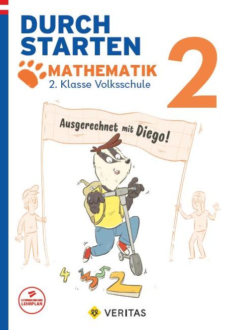 Melanie Puff: Durchstarten 2. Klasse - Volksschule - Auf alle Fälle mit Diego! Mathematik - Übungsbuch, Buch