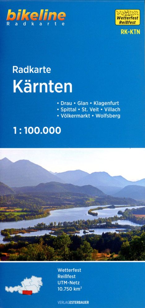 Kärnten, Karten